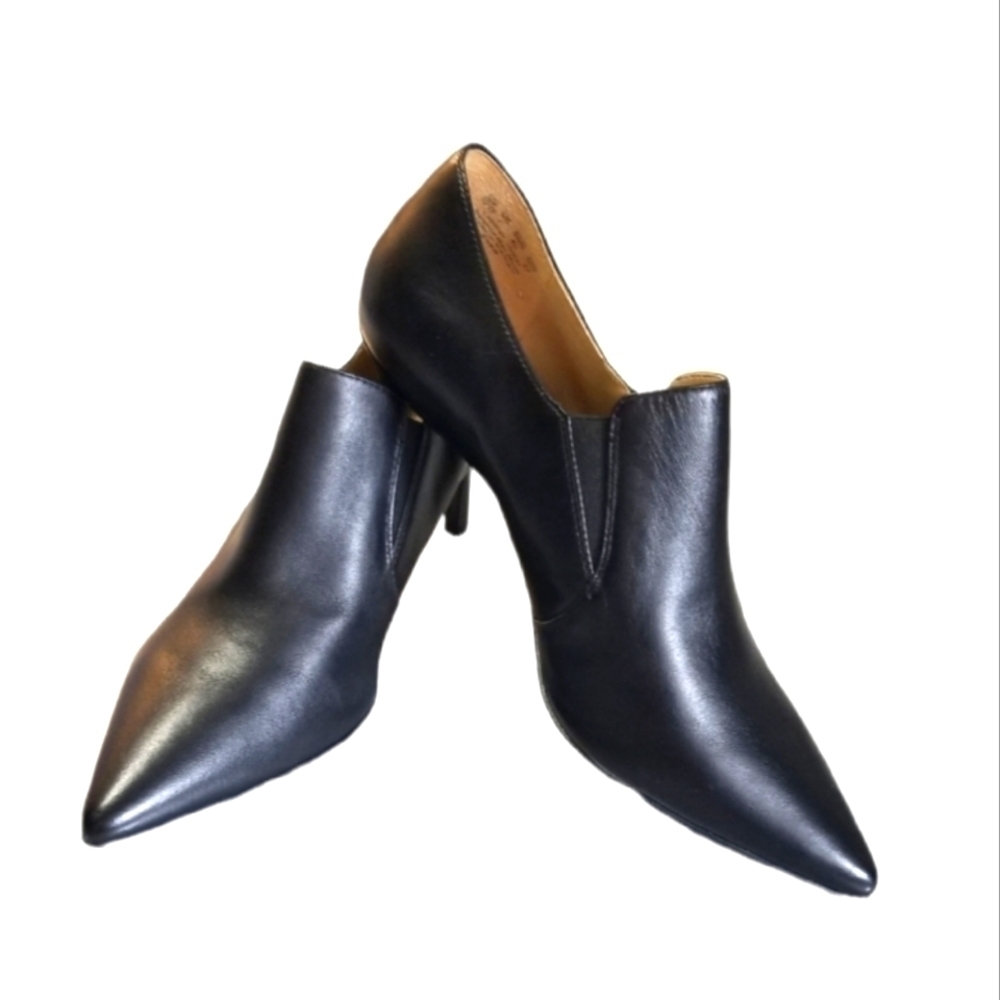 Nwobnaturalizer Womens Evan Leather Pointed Toe Ankle Boots, Size